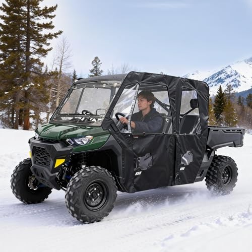 Soft UTV Cab Enclosure Compatible with Can Am Defender Max HD 7/8/9/10 DSP XT