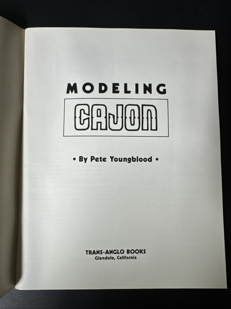 Modeling the Cajon by Pete Youngblood (1985)