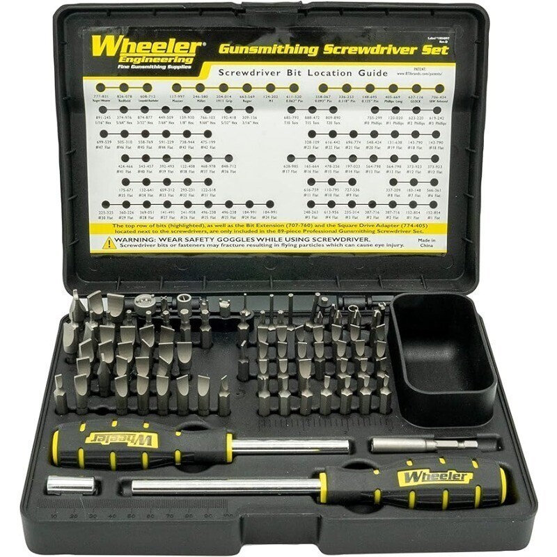 Engineering Gunsmithing Screwdriver Set with Durable Construction Gunsmithing