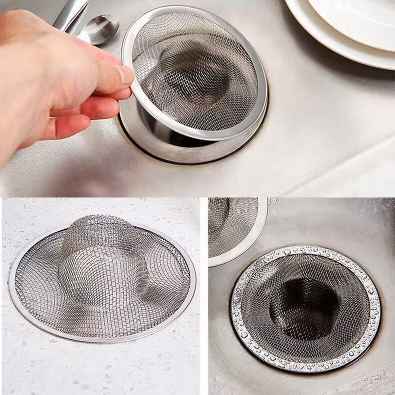 Kitchen Sink Drain Strainers, Mesh Screen, Universal Size