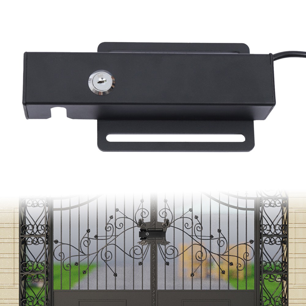 Automatic Electric Gate Lock For Garage Gate Swing Gate Opener DC/AC12-24V