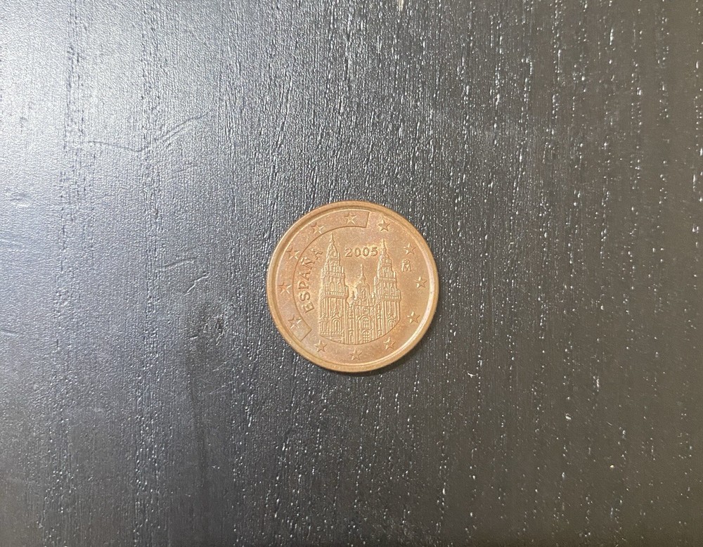 5 EURO CENT COIN 2005 SPAIN