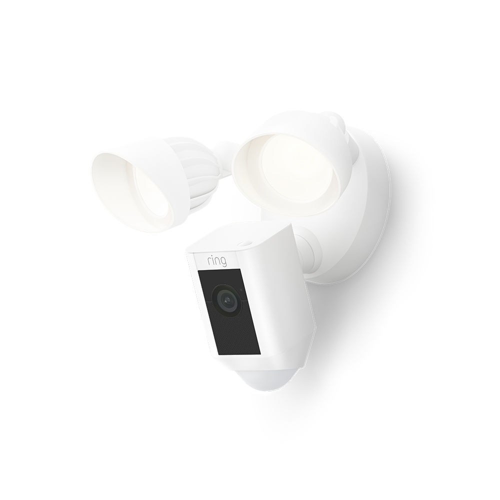 Ring Floodlight Cam Wired Plus – Smart Security Camera with LED Floodlights