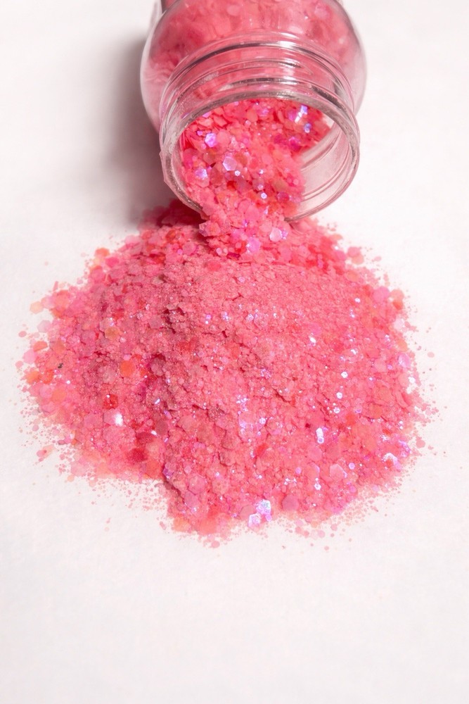 Mood Customs Pastel Glow Collection Glow Glitter Multicolor