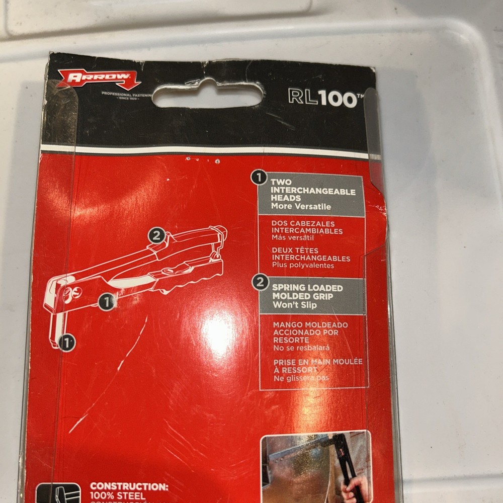 Arrow Fastener Steel Rivet Tool Black 1 pc.