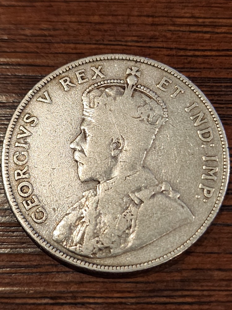 1911 Canada 50 Cents Silver Coin