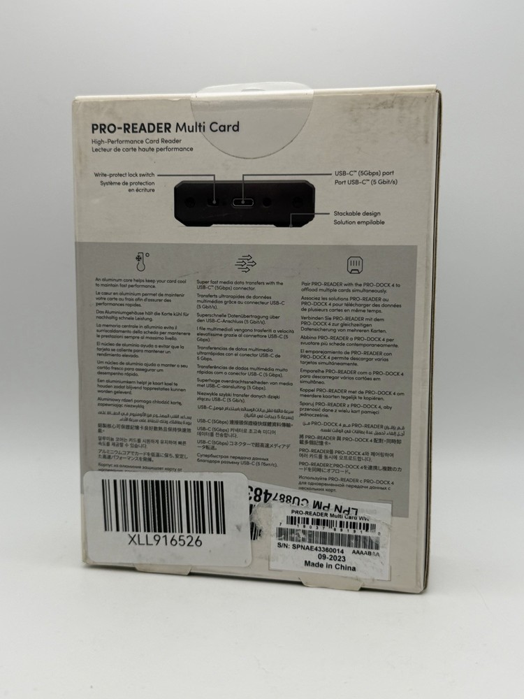 SanDisk Professional PRO READER Multi Card Reader FAST Speed *BRAND NEW / SEALED