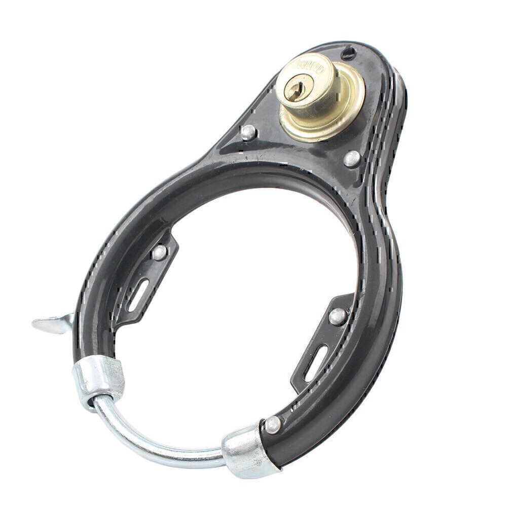 Vintage Bicycle U-Lock Wheel Lock Tool Sets Iron Anti-theft Security Protector