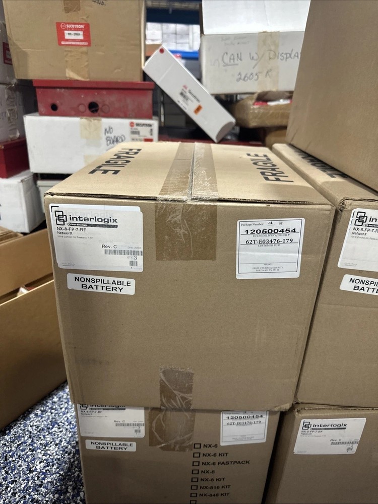 Interlogix NX-8-FP-7-RF NetworX Control Kit – Fastpack 7-RF LCD
