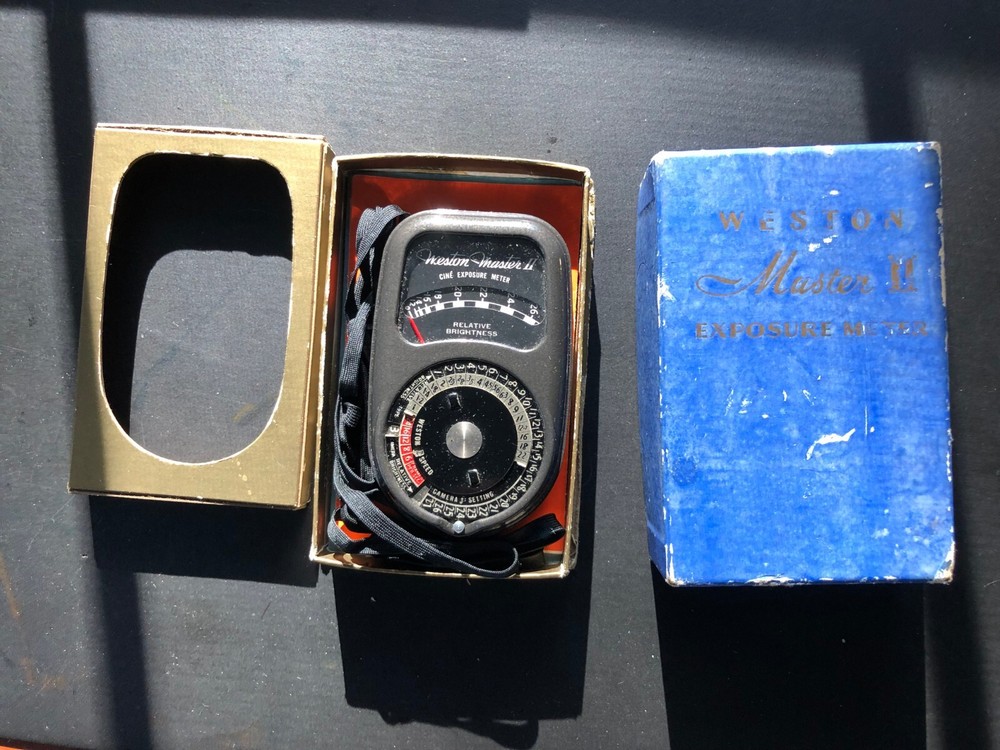 Rare Weston Master II Model 736 Universal Exposure Meter - Photo Light Meter