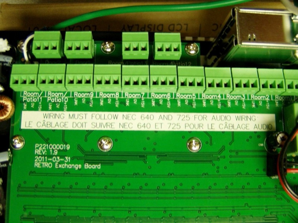 (6) Room Complete Black Kit Intrasonic IST RETRO-MVBPAC Home Intercom