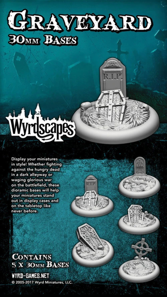 Wyrdscape Graveyard 30mm