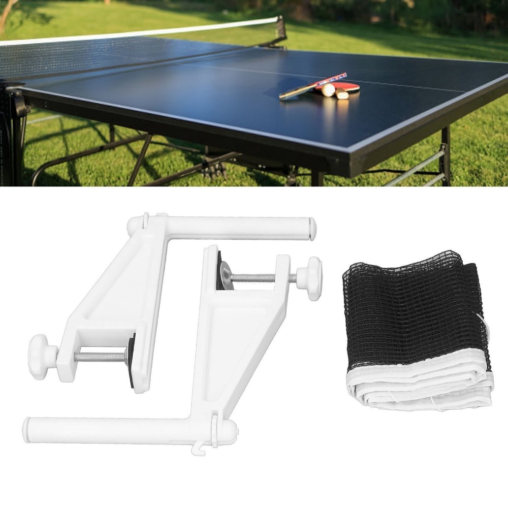 Table Tennis Net and Post Set Folding Adjustable Easy Setup Portable