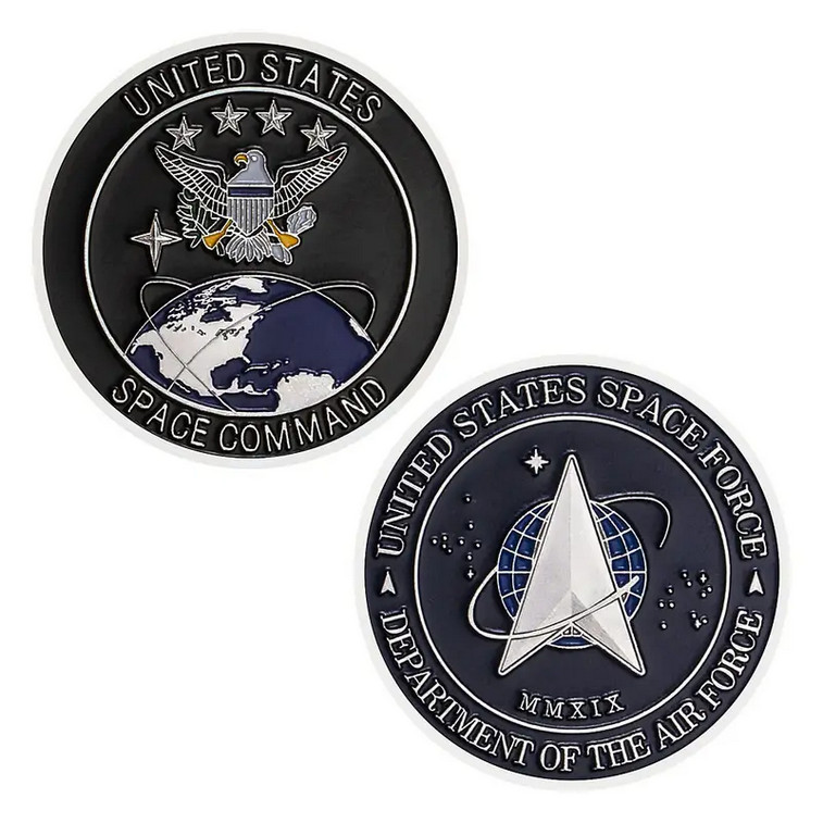 Space Force Space Command Challenge Coin Collectable Commemorative Military 1-pc