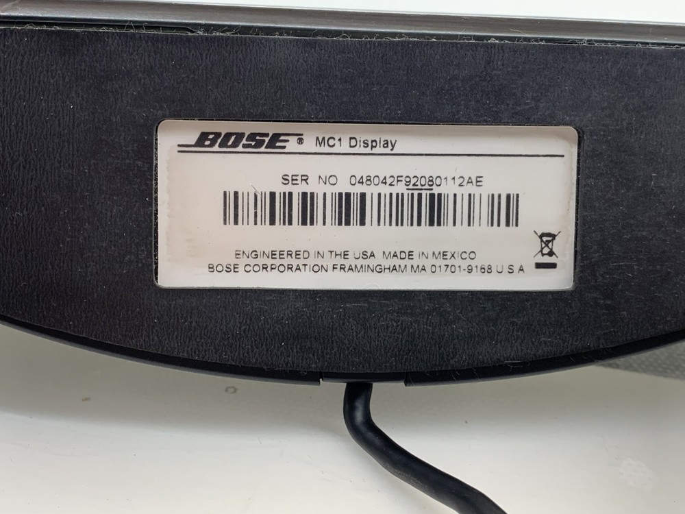 BOSE MC1 DISPLAY WITH ATTACHED CABLE *QTY