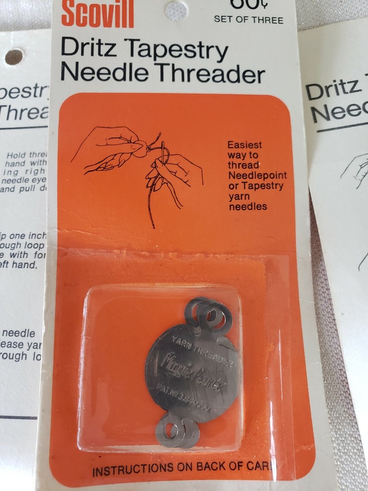 Dritz Tapestry Needle Threader & Needles