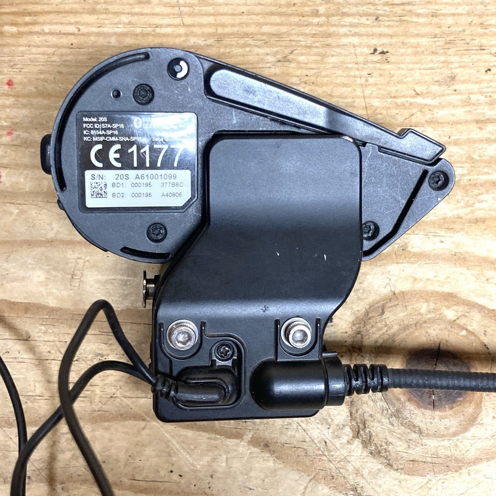 Sena 20S Motorcycle Bluetooth Headset Communication System Module Speakers Dual