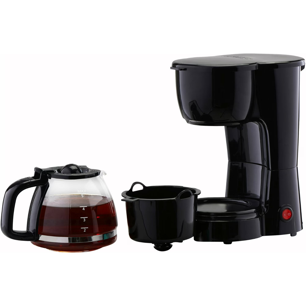 Mainstays 5 Cup Coffee Maker, Black Free Shipping