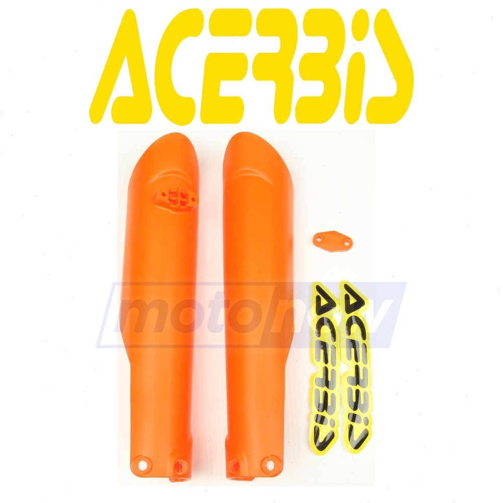 Acerbis 2401265226 Lower Fork Covers for Body Bodywork Fork Guards cr