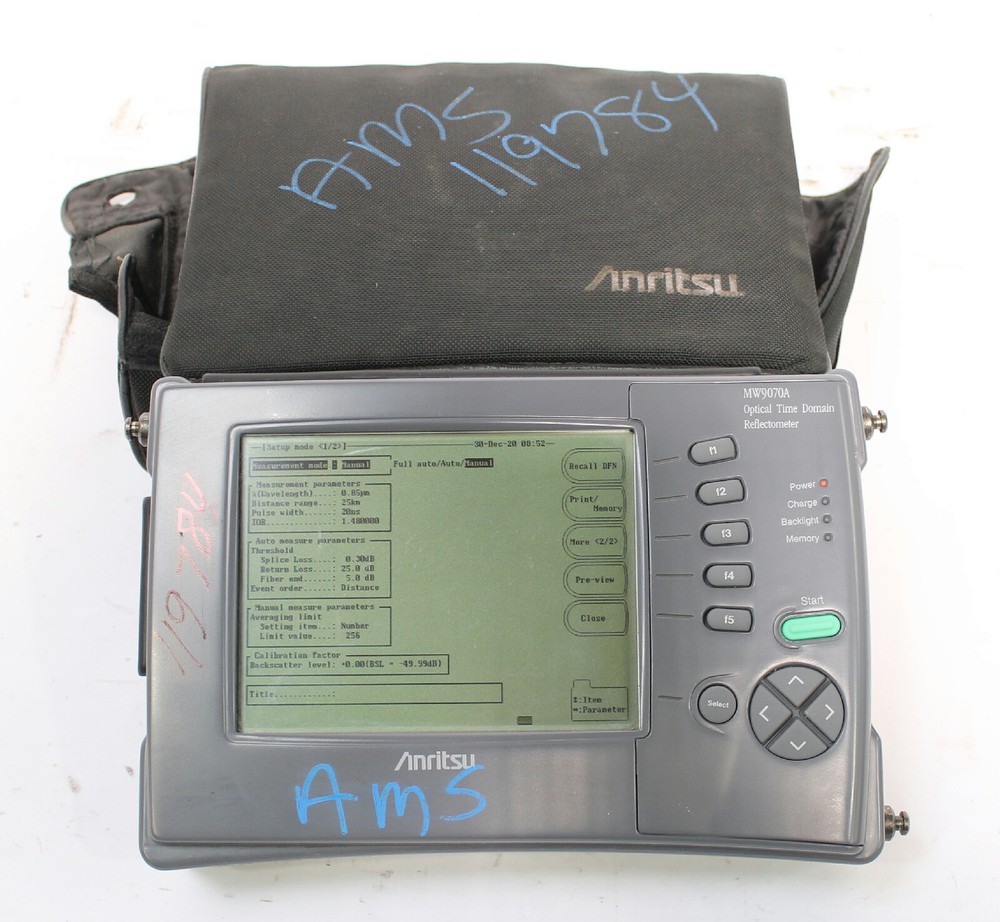 Anritsu MW9070A Optical Time Domain Reflectometer