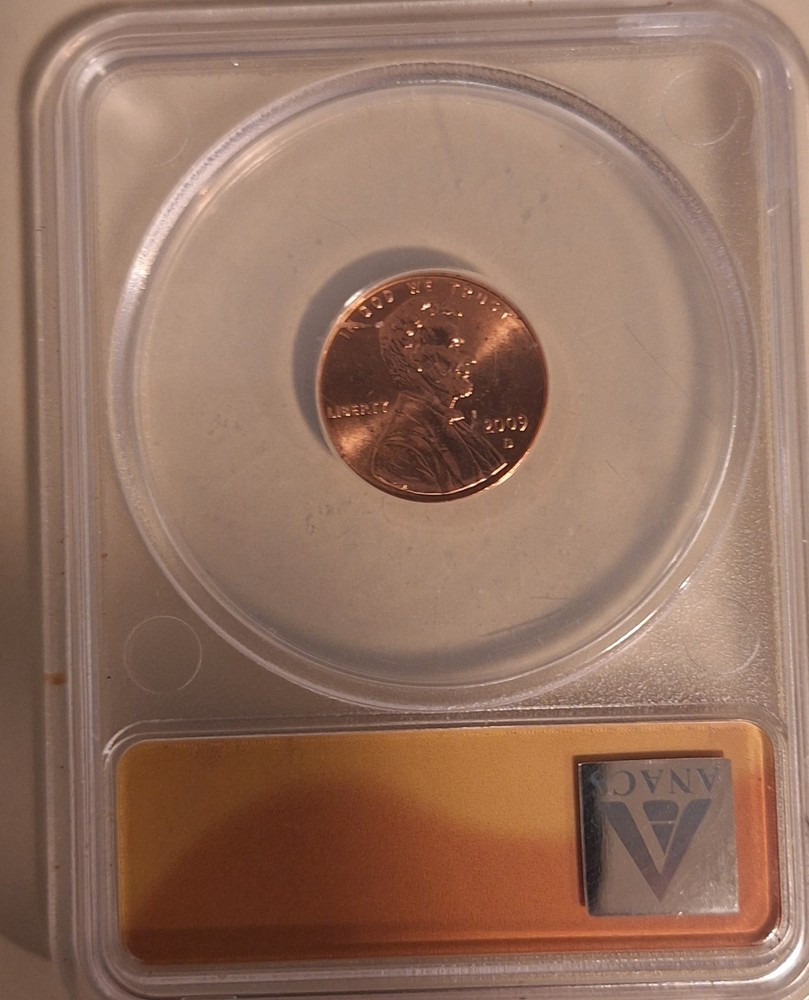 ANACS 2009 Lincoln Lot. See DISC.