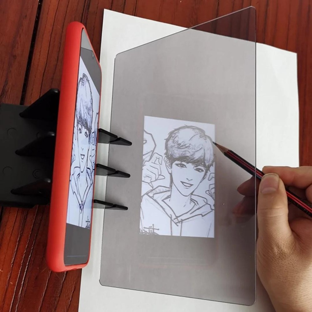 Optical Clear Drawing Board, Portable Optical Tracing Board Image Draw Board Tra