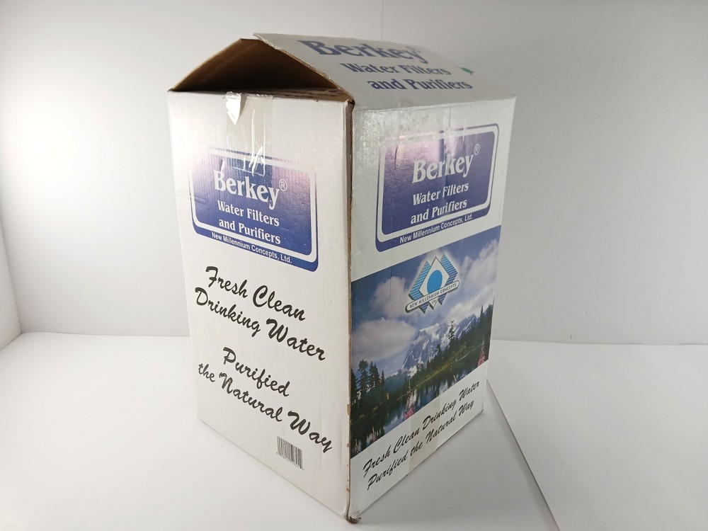 Big Berkey Water Purification System STAINLESS STEEL HOUSING No Filter UNUSED