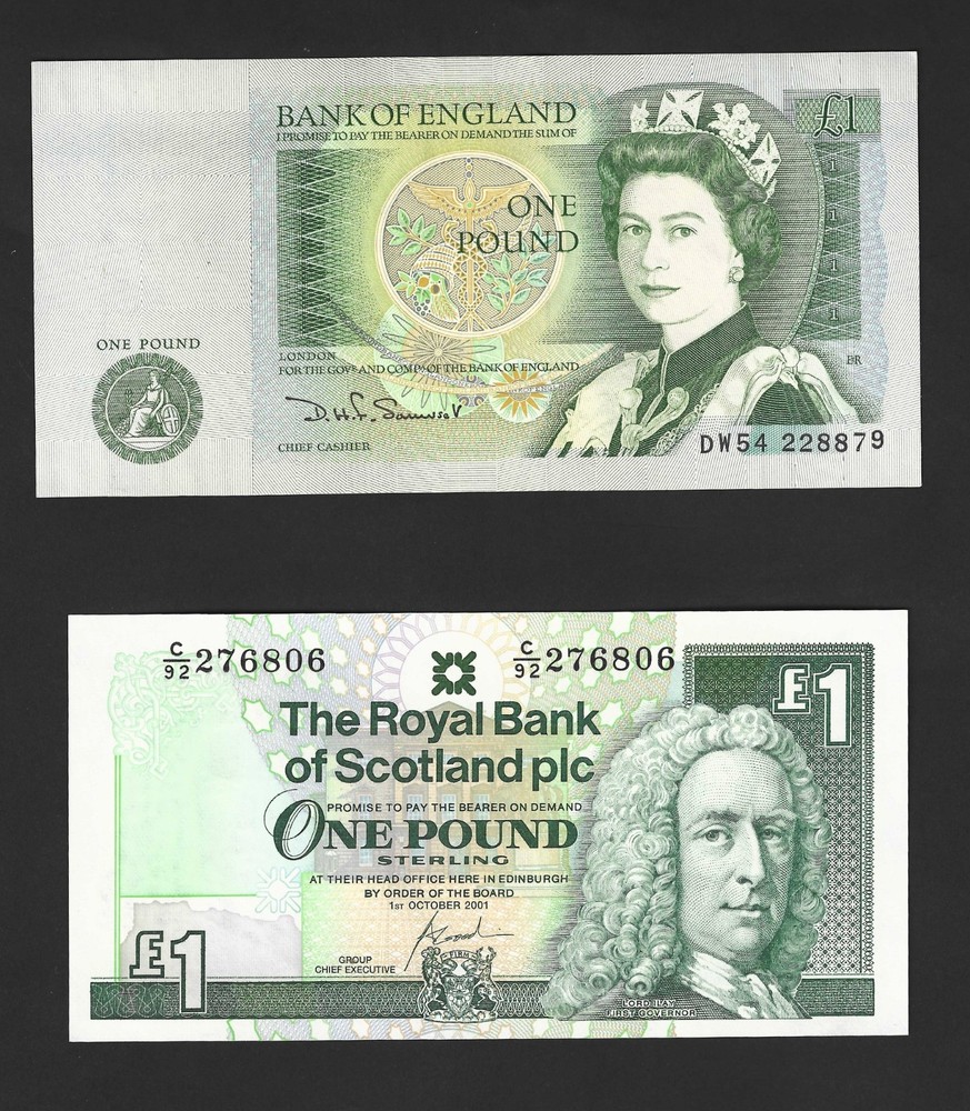 Pound Notes - Newton & Ilay - Crisp Uncirculated - N#88