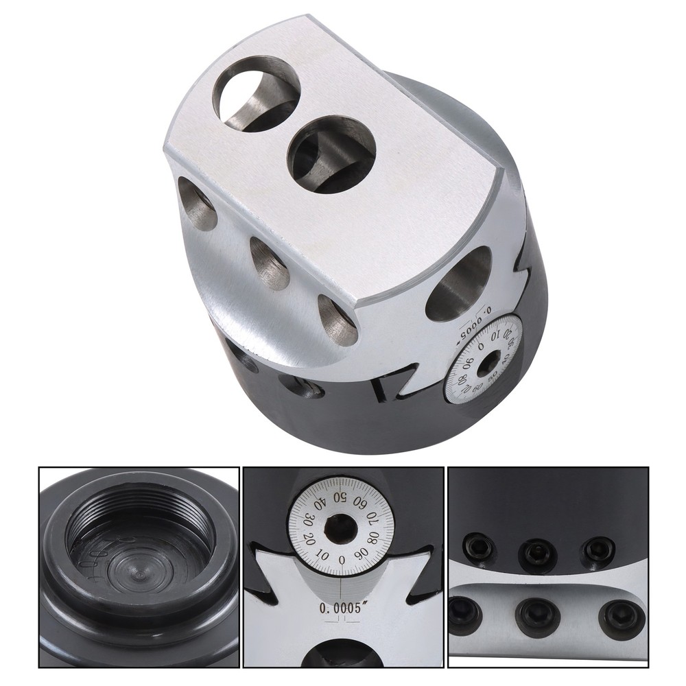 0.001 Radius 1-1/2-18" Thread Mount 1" Max Offset High Precision 3In Boring Head