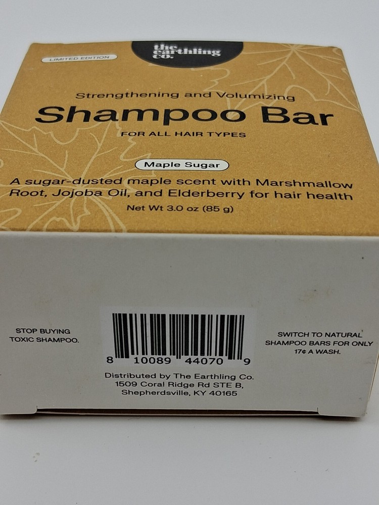 The Earthling Co. - Shampoo+Conditioner Set - Maple Sugar