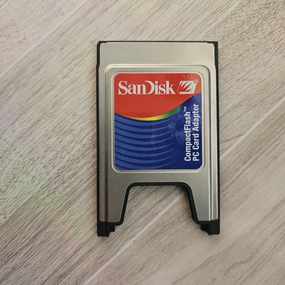 Sandisk CompactFlash Pc Card Adapter Not Tested