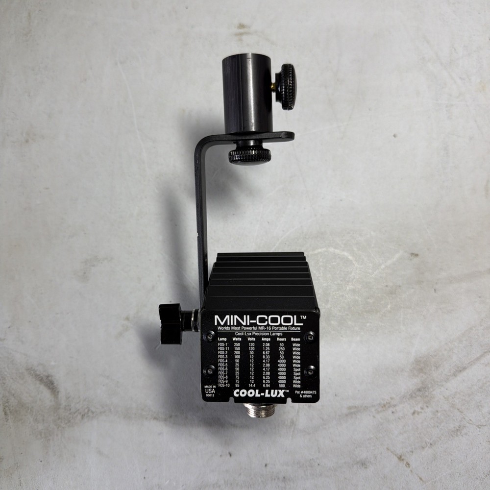 Vintage Cool-Lux Mini-Cool Video Camera Spotlight