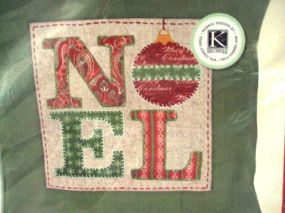 Dimensions Fabric Applique Embroidery Kit Noel