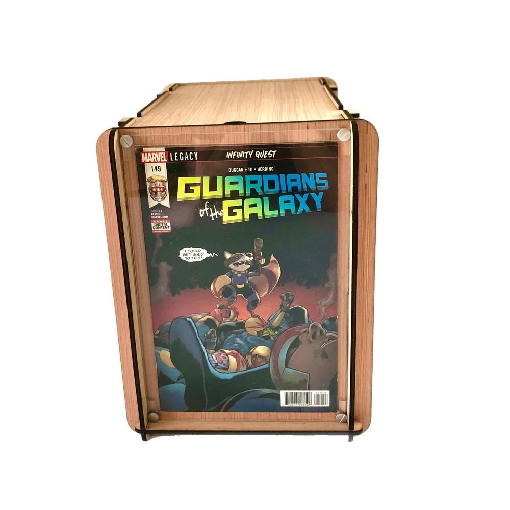 Comic Storage/Display Box Plus Guardians of the Galaxy Infinity Quest Comic Book