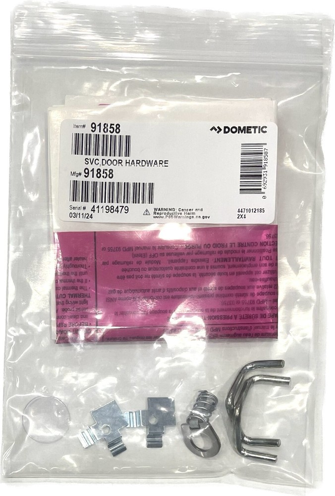 Dometic 91858, Atwood Water Heater OEM Access Door Mounting Bracket Kit