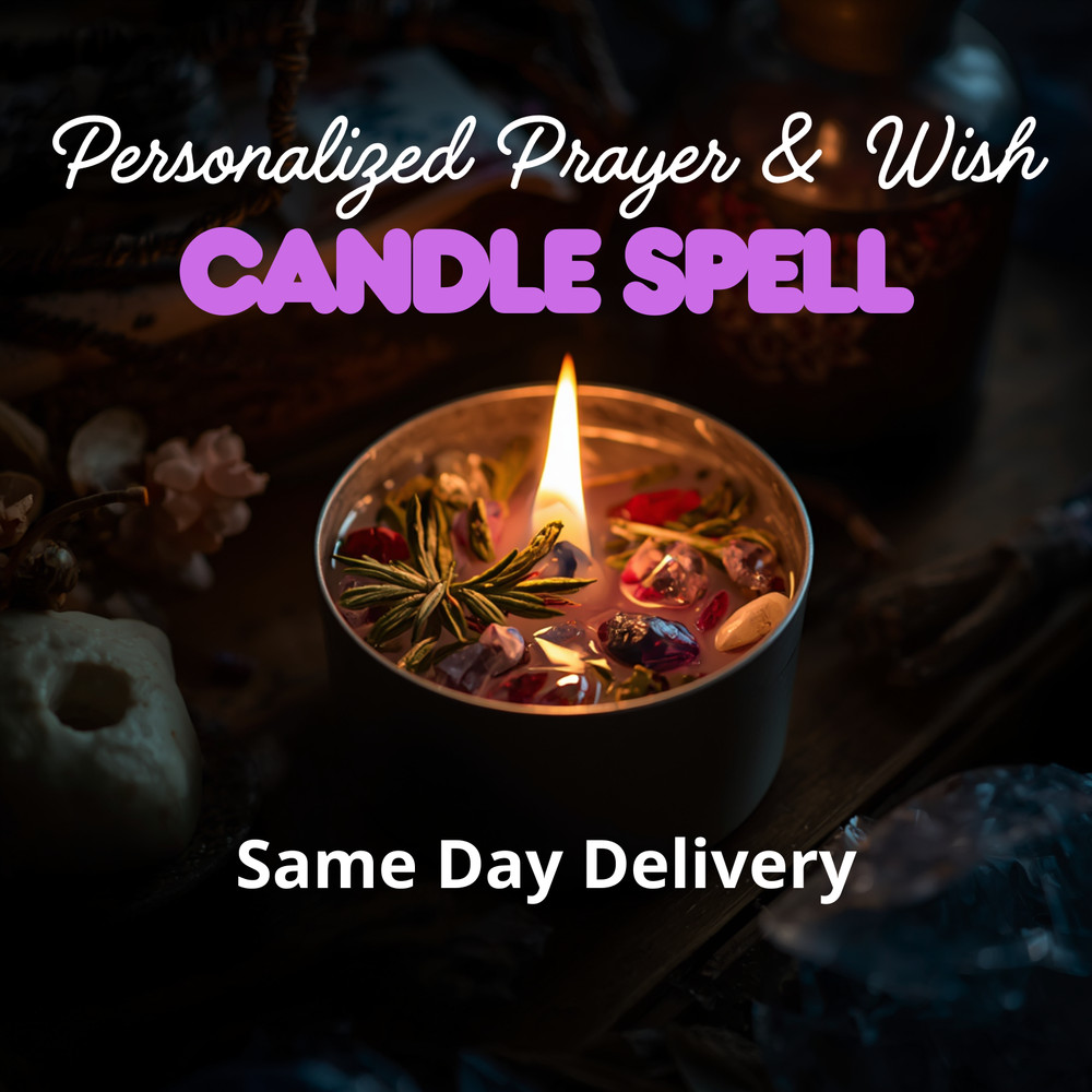 Personalized Prayer & Wish Candle Ritual