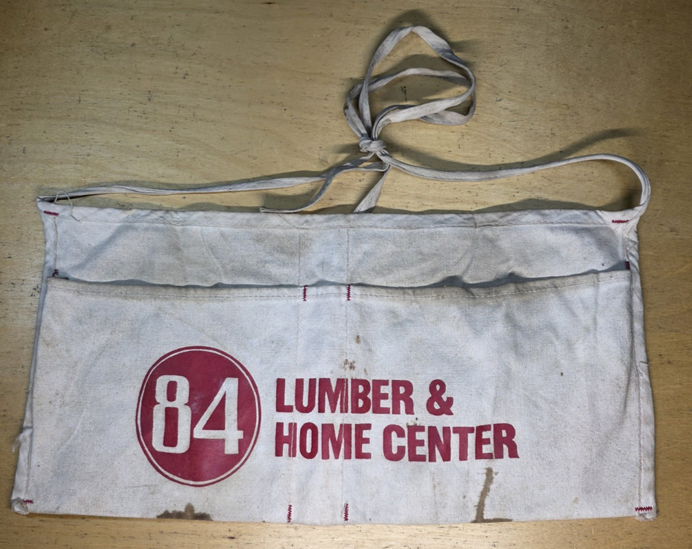 Vintage 84 Lumber Tool Apron