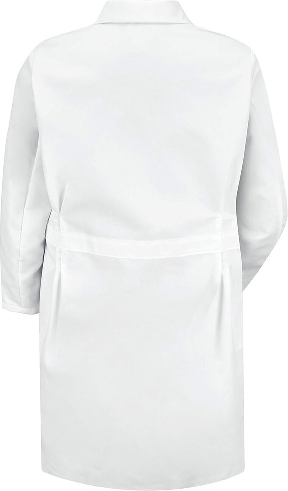 Red Kap Women's Staff Coat, White