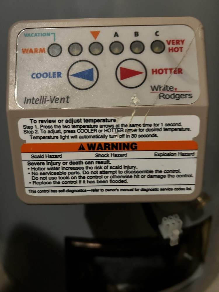 White Rodger Gas Valve And Burner