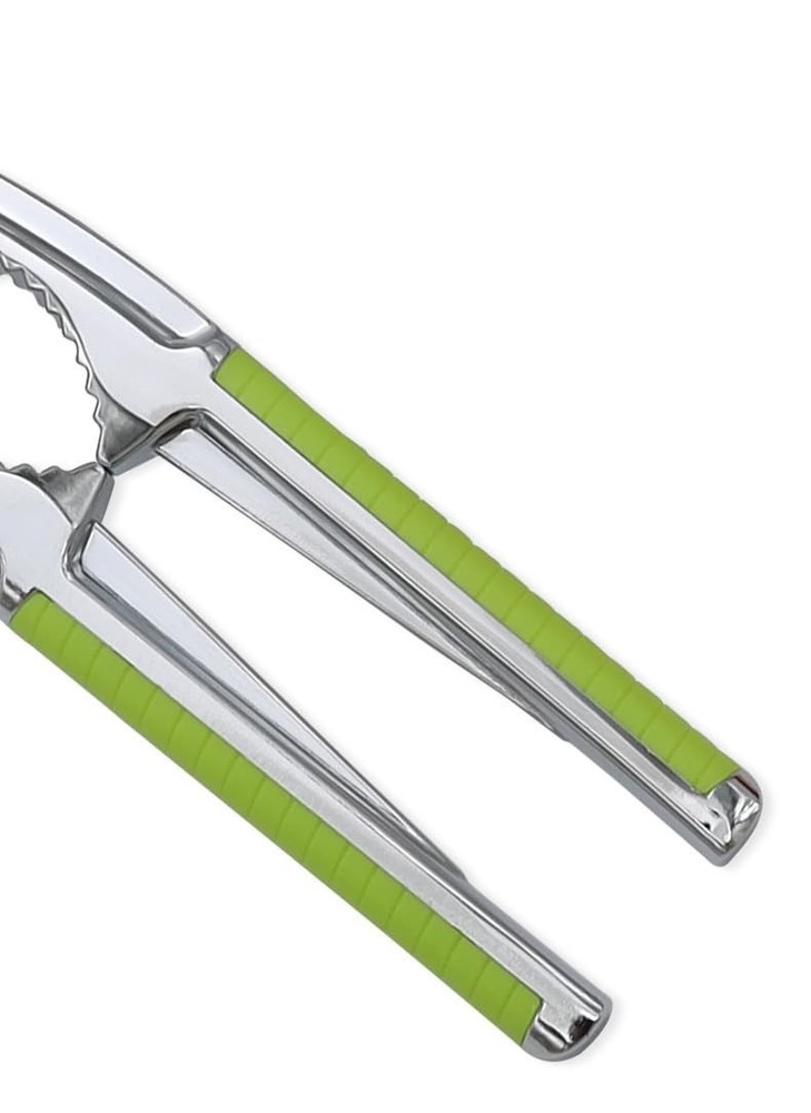 Green Walnut Cracker Tool, Nutcrackers, Metal Nut Shell Openers, LARGE, Black