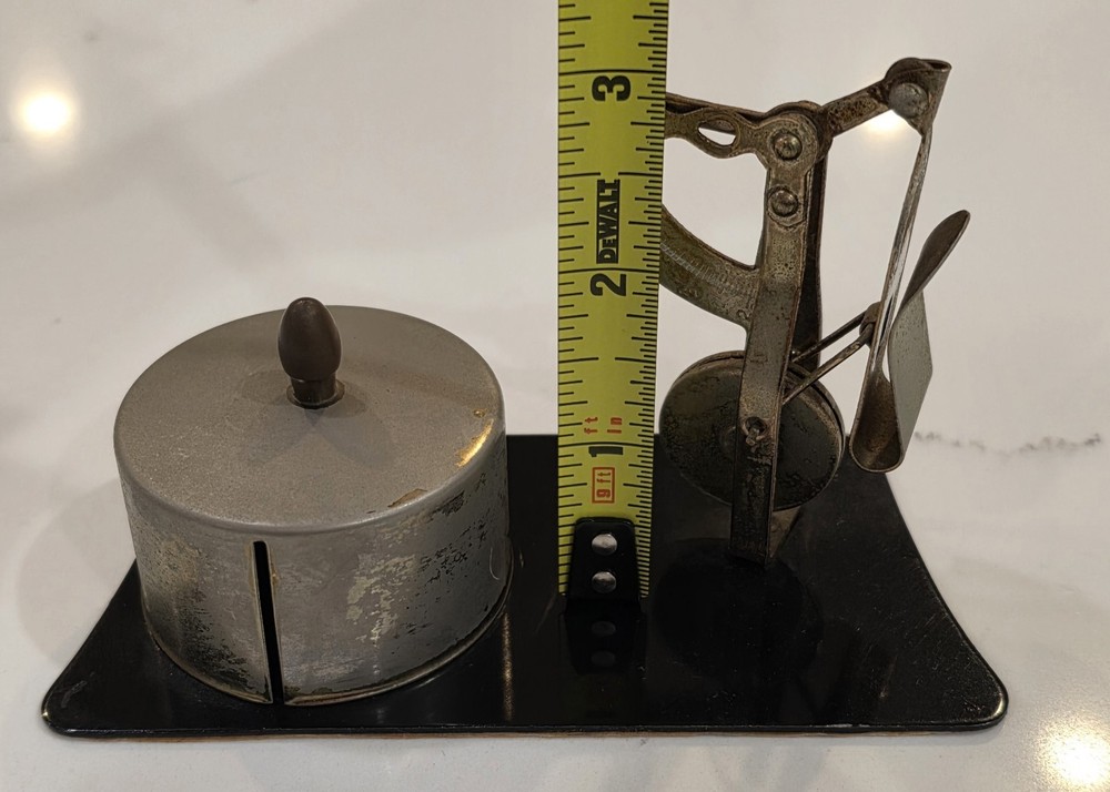 Vintage Postal Scale with Stamp Dispenser