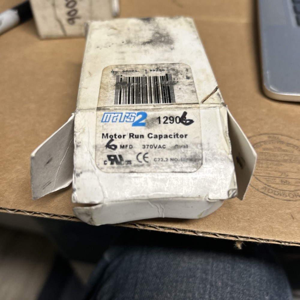 MARS 2 12906 motor run capacitor new open pkg