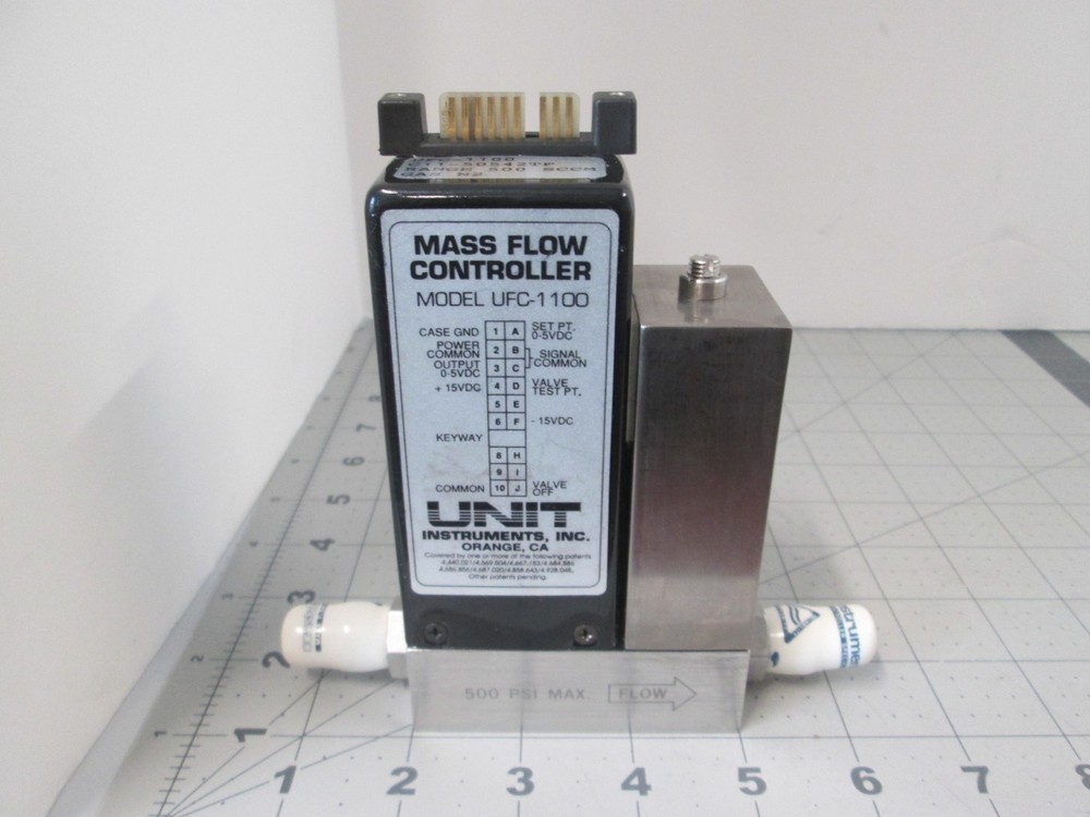 Unit, UFC-1100, N2, 500 SCCM, Mass Flow Controller, Used