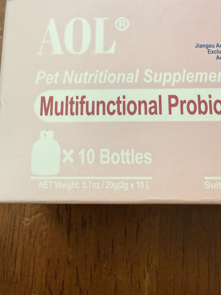 AOL JAAS Multifunction Probiotic Complex Dogs & Cats 10 Pack