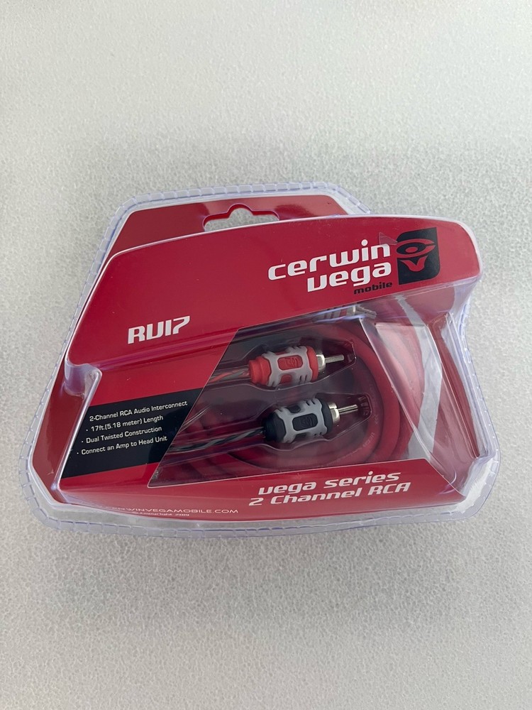 2 channel RCA cable. Oxygen free copper (ofc) Cerwin Vega