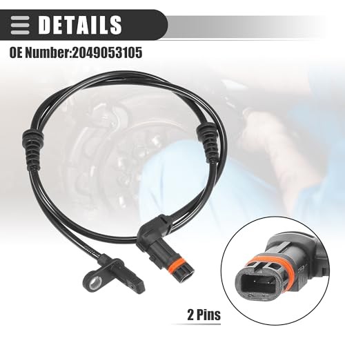 Front Left or Right ABS Sensor, Wheel Speed Sensor, for Mercedes-Benz GLK250