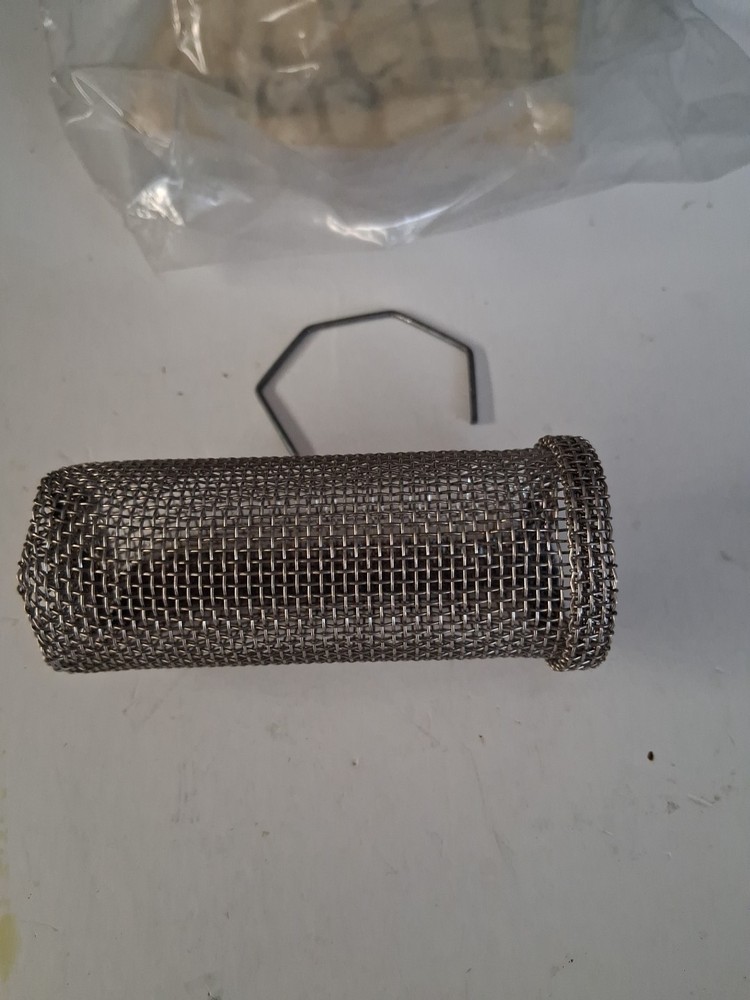 JUSTRITE 11007 Flame Arrestor, SS, Silver, 1-1/4"