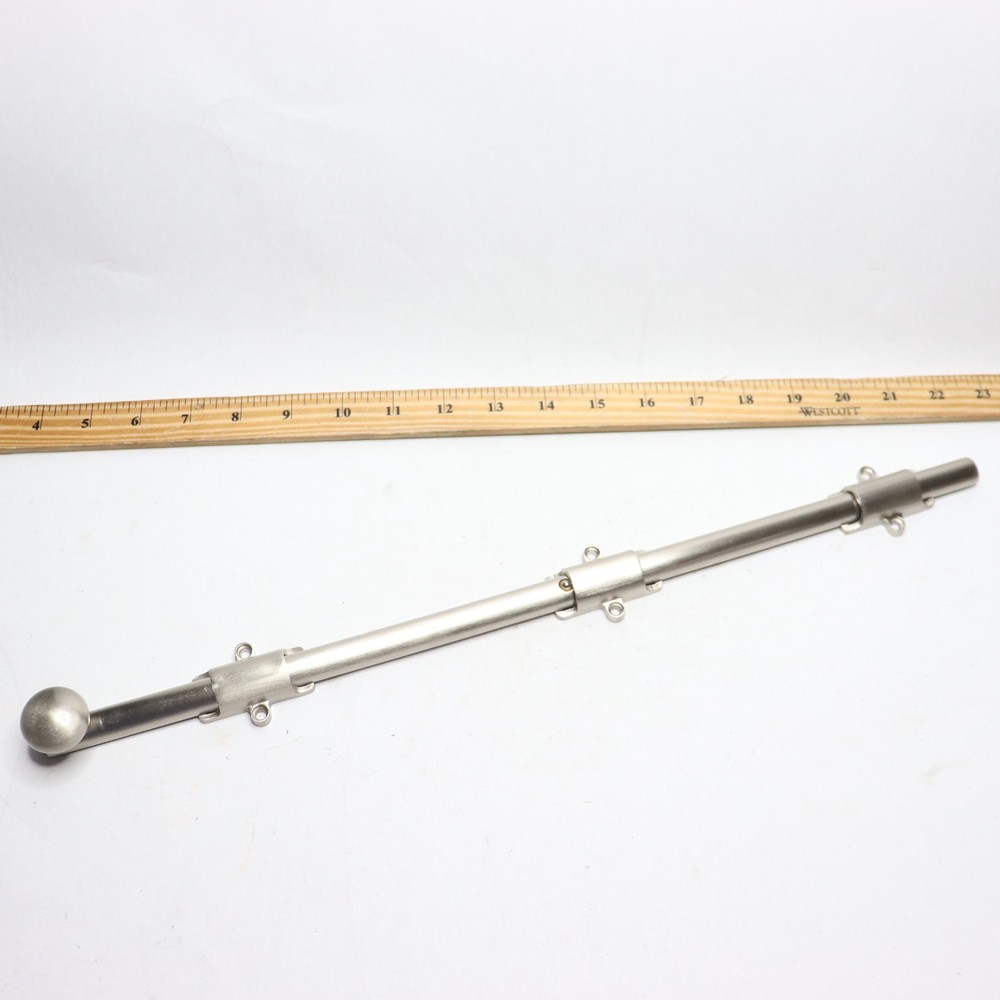 Surface Bolt Solid Brass 18" 18SB15 - No Hardware