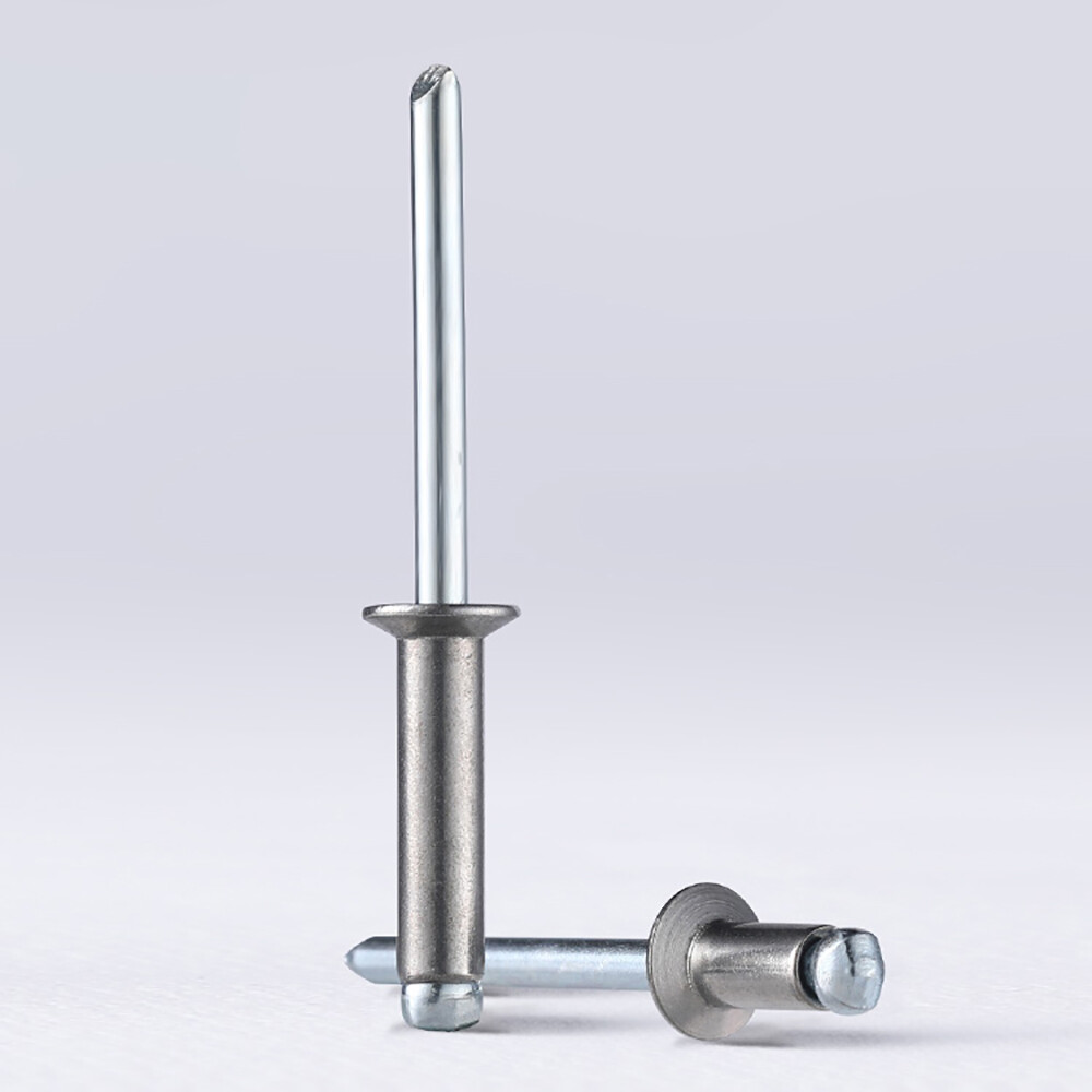Aluminum Blind Pop Rivets Flat Head Countersunk Open End M2.4 M3 M3.2 M4 M5