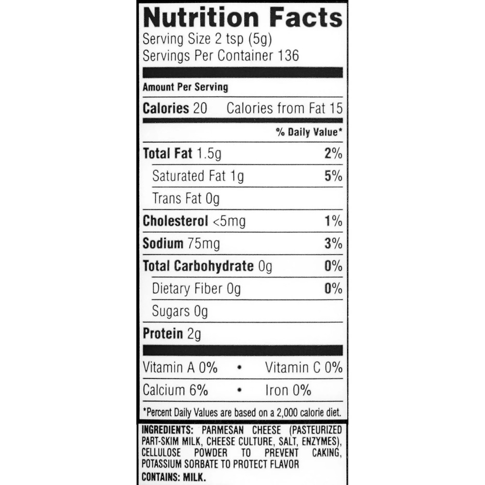 Kraft Grated Parmesan Cheese, 24 oz